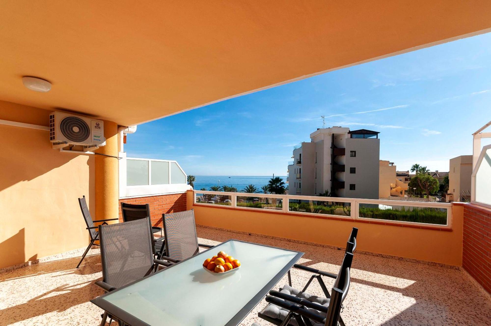 Primera Linea, Gran Terraza, Maravillosas Vistas, Alto Standing Villajoyosa Exteriör bild