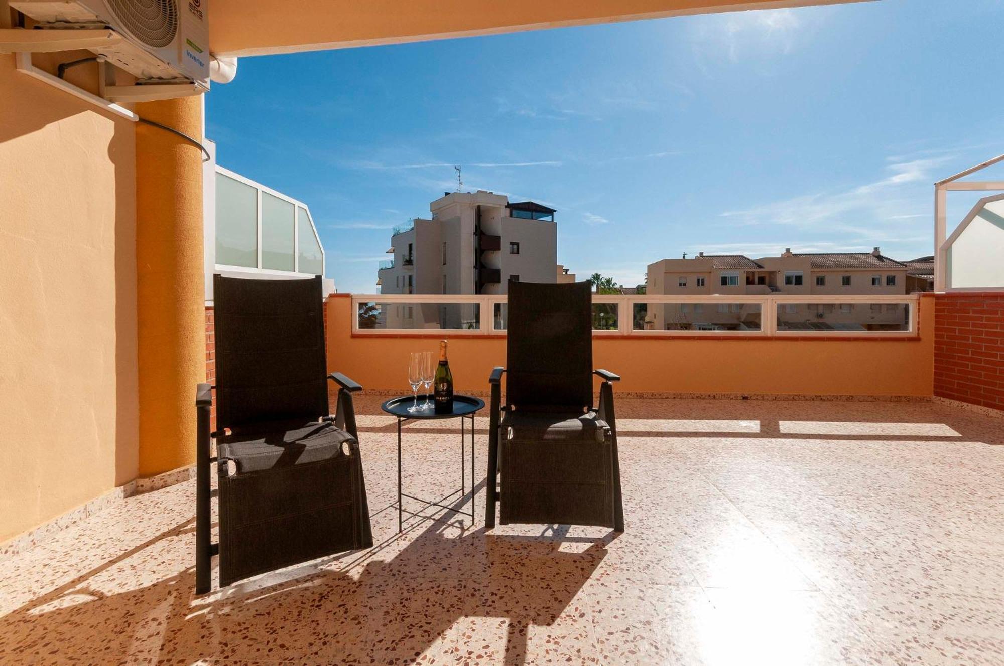 Primera Linea, Gran Terraza, Maravillosas Vistas, Alto Standing Villajoyosa Exteriör bild